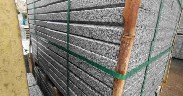 河南芝麻白楼梯踏步室外