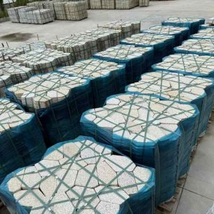 河南黄金麻冰裂纹 碎拼