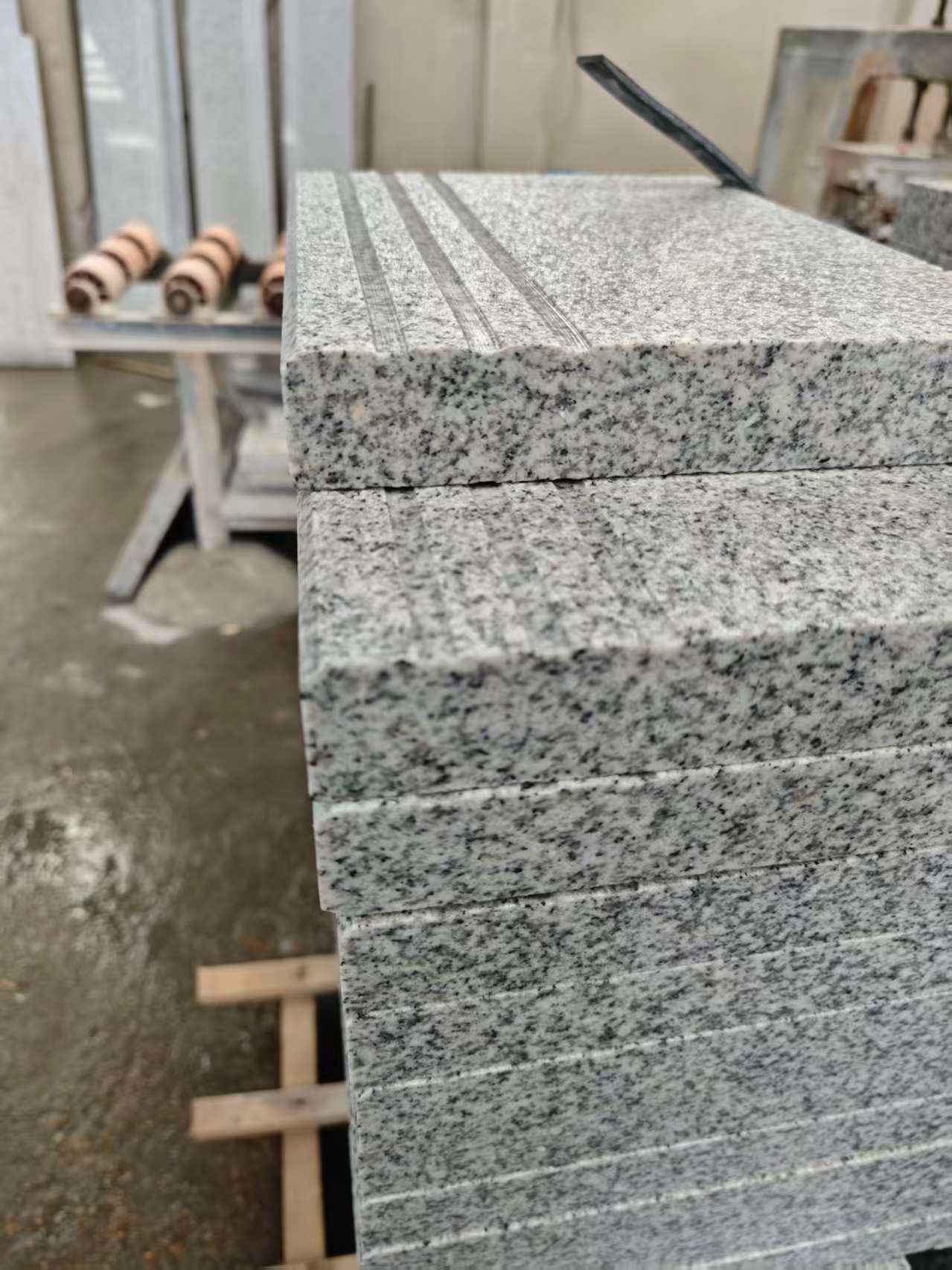 河南芝麻白楼梯踏步