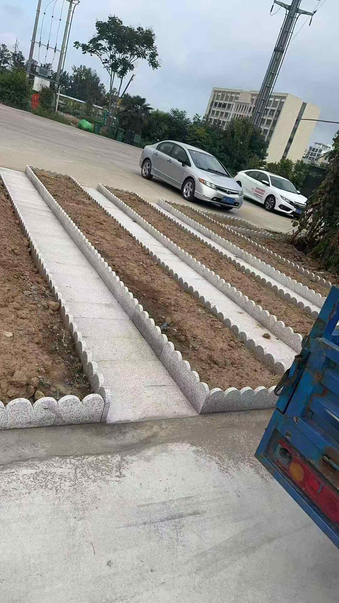 河南芝麻白花边石